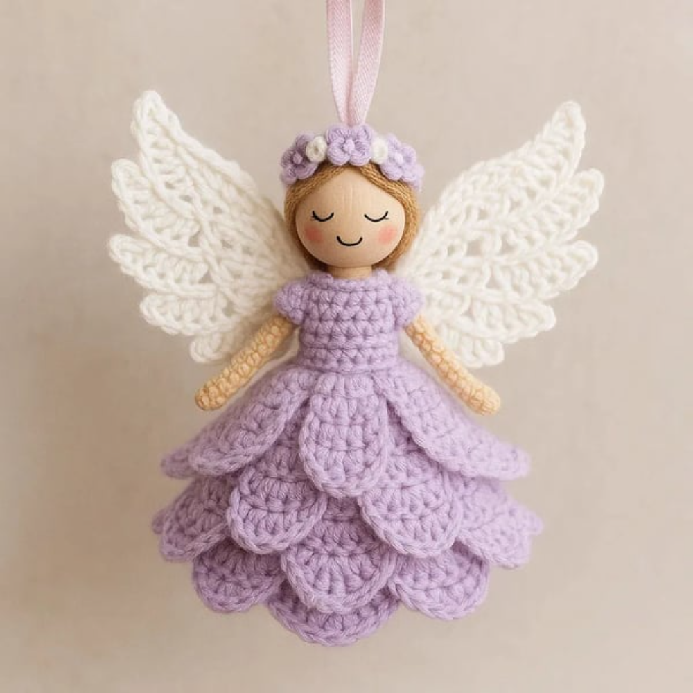 CrochetOrnament, Farbe Rosa