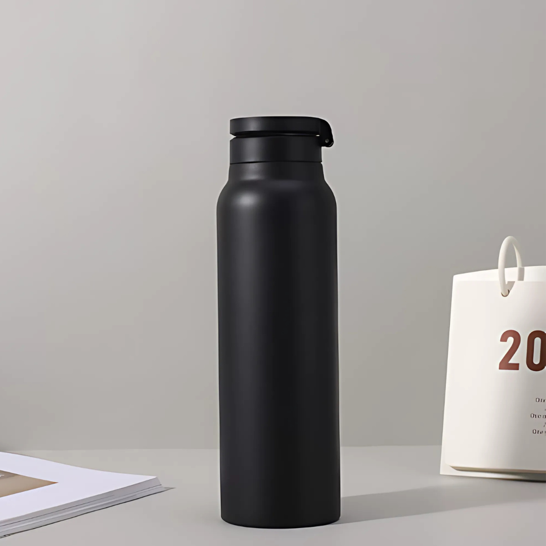 MagneticBottle Insulated Bottle With Magnetic Phone Mount