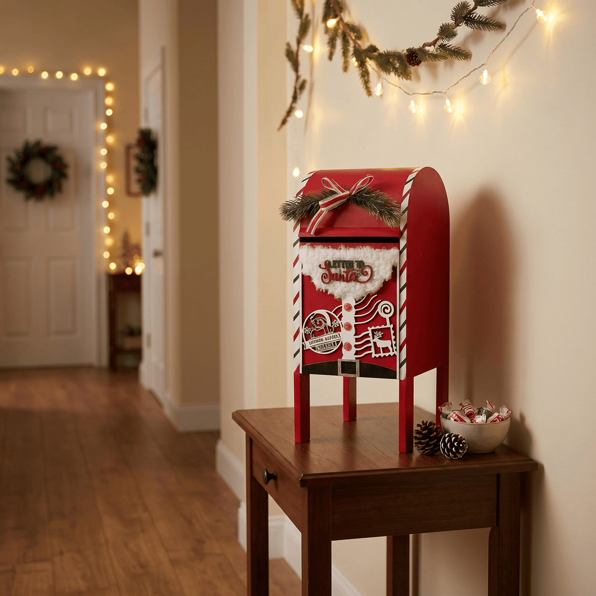 Christmas mailbox "Letters to Santa" – 30 cm